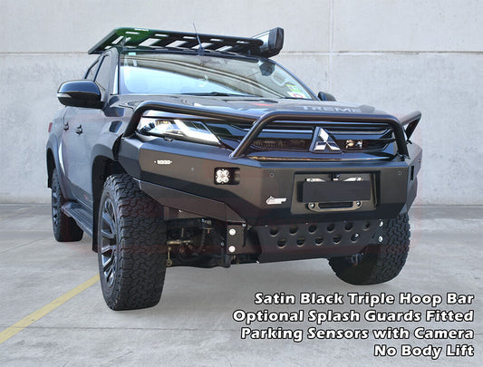 PSRMIT-034-KIT PSR Ambush Mitsubishi MR Triton Ambush Triple Hoop Bullbar | Genuine PSR Ambush Bull Bar