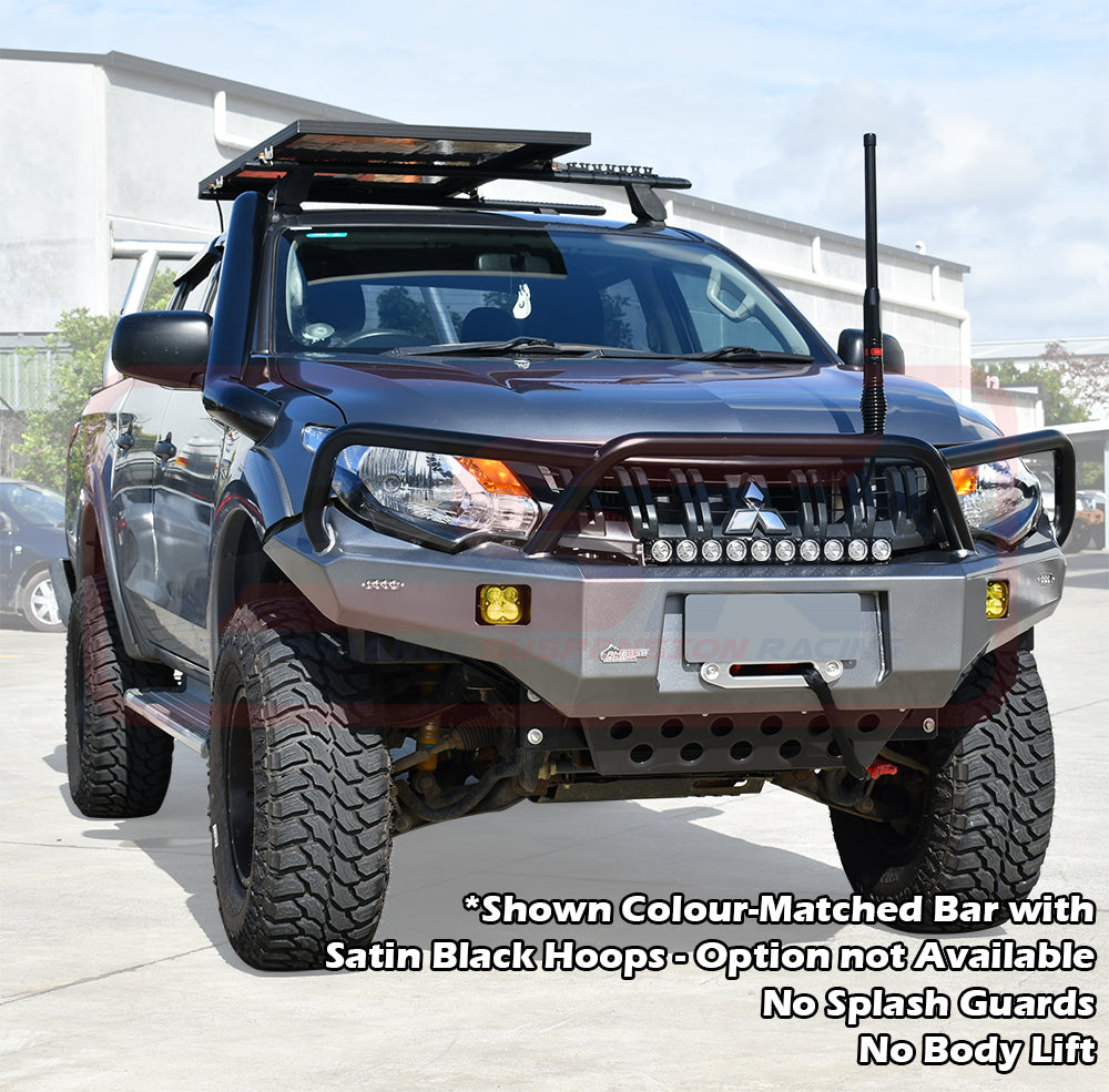 PSRMIT-054-KIT PSR Ambush Mitsubishi MQ Triton Ambush Triple Hoop Bullbar | Genuine PSR Ambush Bull Bar