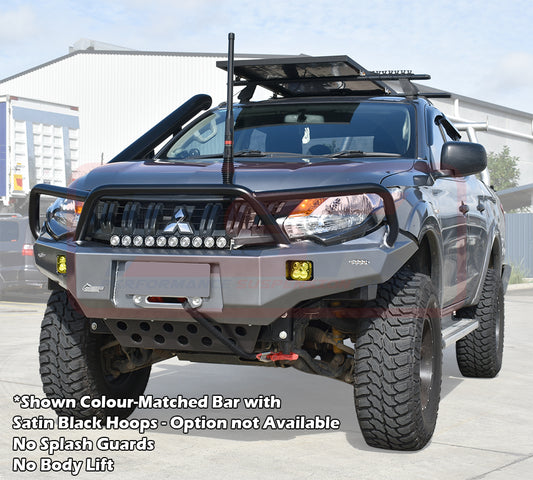 PSRMIT-054-KIT PSR Ambush Mitsubishi MQ Triton Ambush Triple Hoop Bullbar | Genuine PSR Ambush Bull Bar - photo 2 of 6