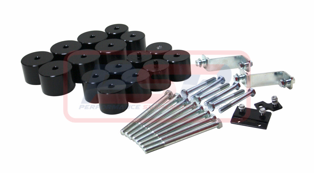 PSRNAV-034 PSR Nissan Navara NP300 2" Body Lift Kit Extra Cab (With Tub) | Genuine PSR Body Lift Kit