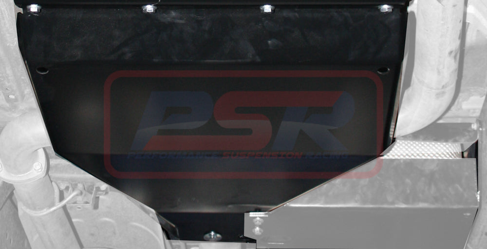 PSRNAV-043 PSR Nissan Navara D40 / NP300 Rear Bash Guard (Couples to Mid Guards back to fuel tank guard) | Genuine PSR Bull Bar
