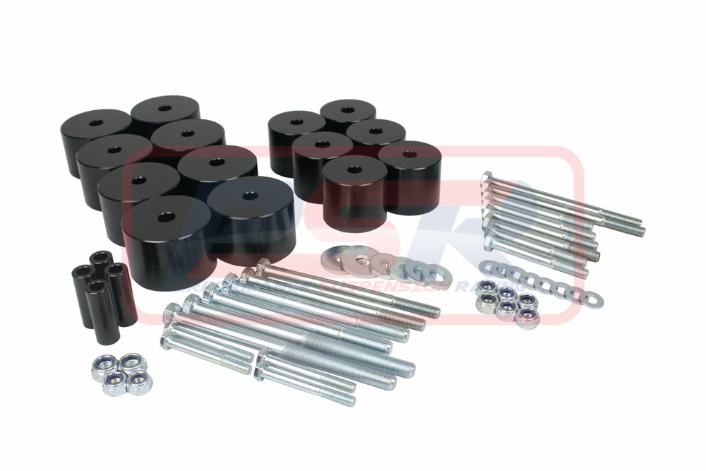 PSRNAV-065 PSR Nissan Navara D22 2" Body Lift Kit Dual Cab (with Tray) | Genuine PSR Body Lift Kit