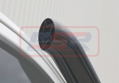 PSRNAV-078-POWDERCOATED-K PSR Nissan Navara NP300 4" Stainless Snorkel and Airbox (Powdercoated Finish) | Genuine PSR Snorkel