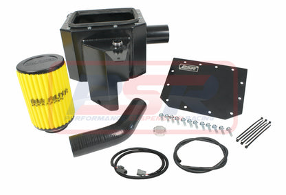 PSRNAV-078-SATIN-KIT PSR Nissan Navara NP300 4" Stainless Snorkel and Airbox (Satin Finish) | Genuine PSR Snorkel