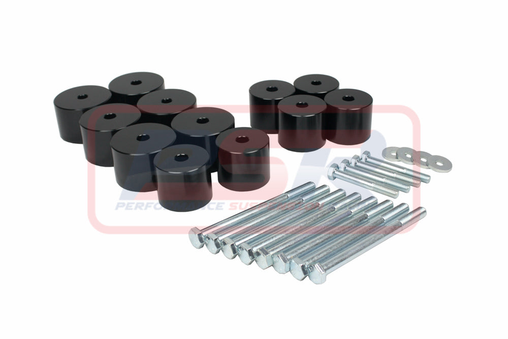 PSRNAV-111 PSR Nissan Navara D40 2" Body Lift Kit Dual Cab (Dual Cab, Cab only) | Genuine PSR Body Lift Kit