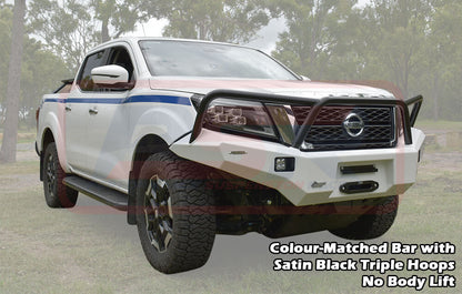 PSRNAV-174-KIT PSR Ambush Nissan Navara NP300 SERIES 5 FACELIFT Ambush Triple Hoop Bullbar | Genuine PSR Ambush Bull Bar - photo 4 of 11