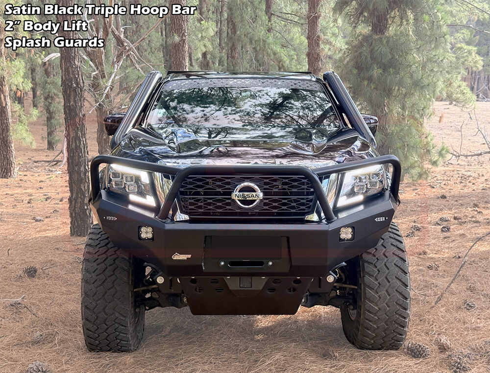 PSRNAV-174-KIT PSR Ambush Nissan Navara NP300 SERIES 5 FACELIFT Ambush Triple Hoop Bullbar | Genuine PSR Ambush Bull Bar - photo 2 of 11