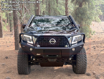 PSRNAV-174-KIT PSR Ambush Nissan Navara NP300 SERIES 5 FACELIFT Ambush Triple Hoop Bullbar | Genuine PSR Ambush Bull Bar - photo 2 of 11