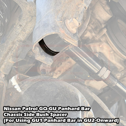 PSRPAT-025 PSR Nissan Patrol GQ-GU Panhard Bar Chassis Side Bush Spacer (For Using GU1 Panhard Bar in GU2-Onward) | Genuine PSR Chassis Brace