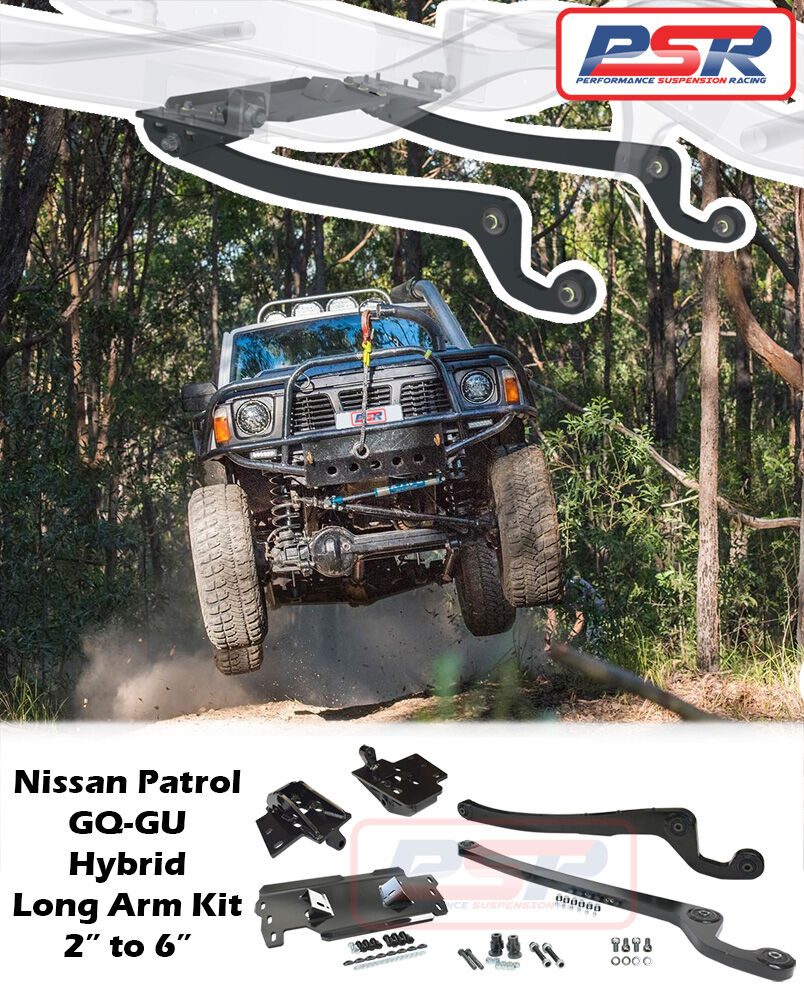 PSRPAT-046-KIT PSR Nissan Patrol GQ-GU Hybrid Long Arm 3" | Genuine PSR Suspension Component
