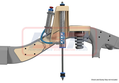 PSRPAT-064 PSR Nissan Patrol GQ-GU Front Raised Shock Tower System 75mm (Weld in)(pin shock mounting) | Genuine PSR Suspension Component