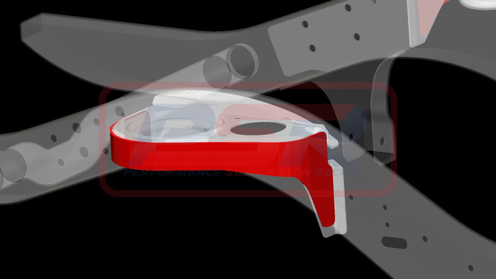 PSRPAT-065 PSR Nissan Patrol GQ-GU Front Coil Tower Brace Kit (Suits standard tower) | Genuine PSR Chassis Brace
