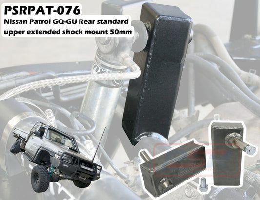 PSRPAT-076 PSR Nissan Patrol GQ-GU Rear standard Upper extended shock mount 50mm | Genuine PSR Shock Absorber