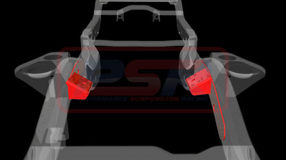PSRPAT-086 PSR Nissan Patrol GQ-GU Chassis Side Weld On HD Engine Mounts (Suits OE 4 bolt mount only or HD engine mount) | Genuine PSR Chassis Brace