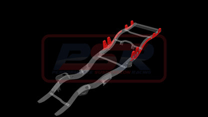 PSRPAT-089 Nissan Patrol GQ-GU Coil Cab Ute External Heavy Duty Tray Mount System (Wagon to ute chassis conversion) (PSR Long Arm) | Genuine PSR Chassis Brace