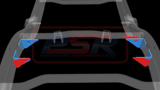 PSRPAT-097 PSR Nissan Patrol GQ-GU Chassis Bracing Rear Coil Tower System (Internal and external brace, weld on) | Genuine PSR Chassis Brace