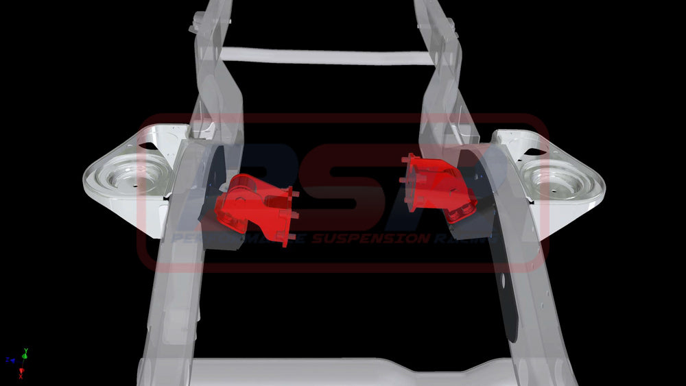 PSRPAT-098 PSR Nissan Patrol GQ-GU Heavy Duty Engine Mounts LEFT HAND ONLY | Genuine PSR Chassis Brace