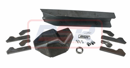 PSRPAT-113 PSR Nissan Patrol GQ-GU Front Diff Brace and Center Guard Set (Complete weld on system) | Genuine PSR Diff Armour