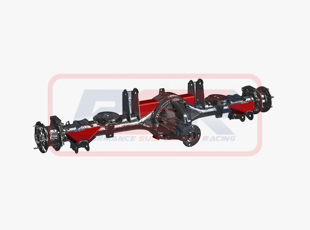 PSRPAT-115 PSR Nissan Patrol GQ-GU Rear Diff Brace and Center Guard Set (H233) | Genuine PSR Diff Armour