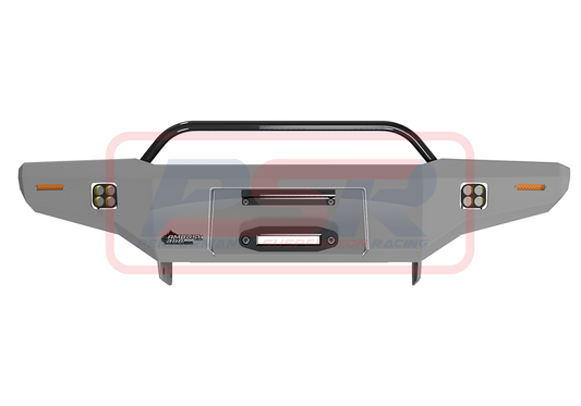 PSRPAT-142-KIT PSR Ambush Nissan Patrol GU Series 1-2-3 Ambush Low Single Hoop Bullbar | Genuine PSR Ambush Bull Bar - photo 2 of 4