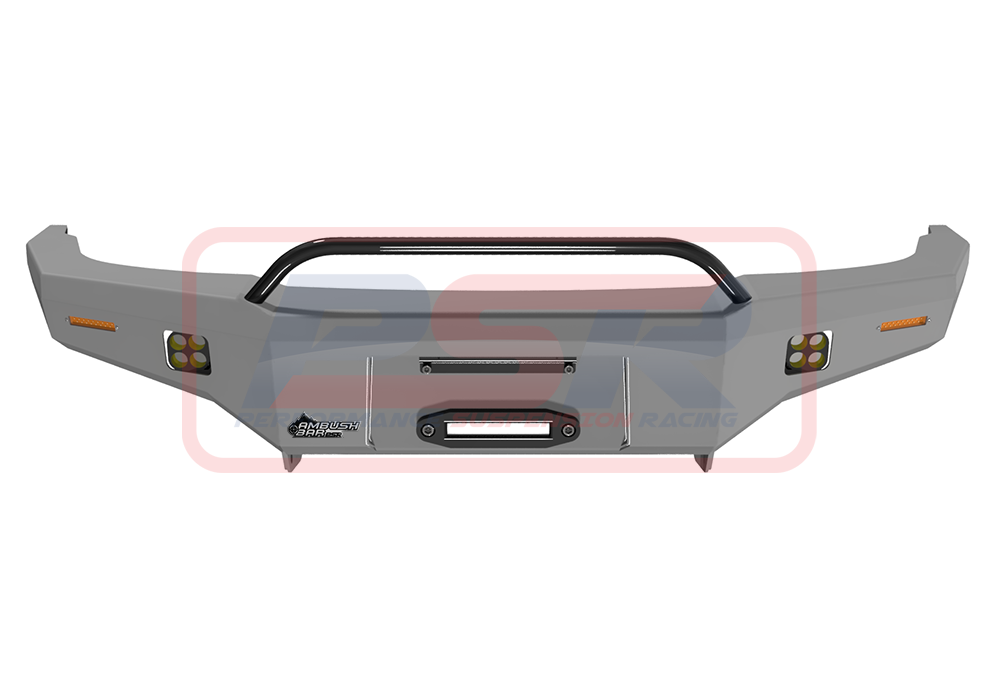 PSRPAT-142-KIT PSR Ambush Nissan Patrol GU Series 1-2-3 Ambush Low Single Hoop Bullbar | Genuine PSR Ambush Bull Bar - photo 3 of 4