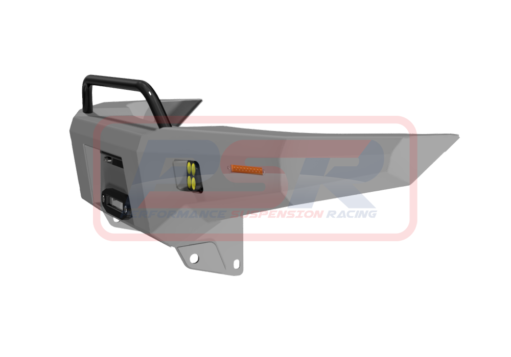 PSRPAT-142-KIT PSR Ambush Nissan Patrol GU Series 1-2-3 Ambush Low Single Hoop Bullbar | Genuine PSR Ambush Bull Bar - photo 4 of 4