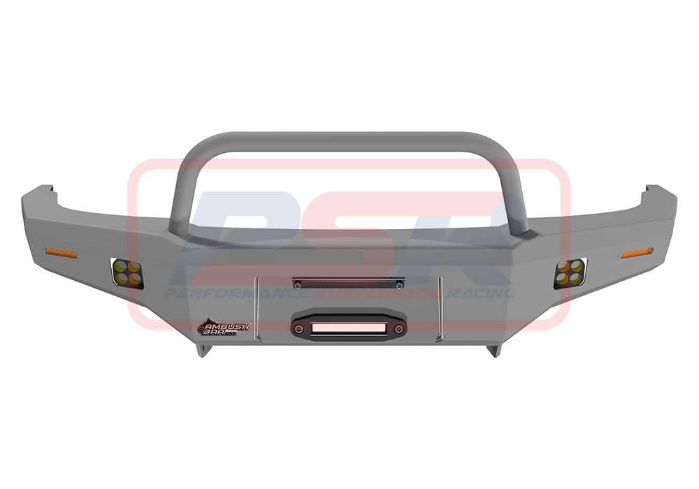 PSRPAT-143-KIT PSR Ambush Nissan Patrol GU Series 1-2-3 Ambush Single Hoop Bullbar | Genuine PSR Ambush Bull Bar - photo 3 of 5