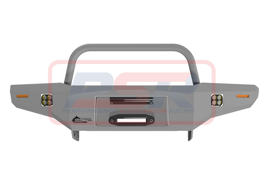 PSRPAT-143-KIT PSR Ambush Nissan Patrol GU Series 1-2-3 Ambush Single Hoop Bullbar | Genuine PSR Ambush Bull Bar - photo 2 of 5