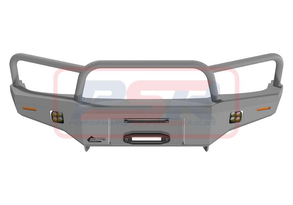 PSRPAT-144-KIT PSR Ambush Nissan Patrol GU Series 1-2-3 Ambush Triple Hoop (Angry Eye) Bullbar | Genuine PSR Ambush Bull Bar - photo 5 of 7