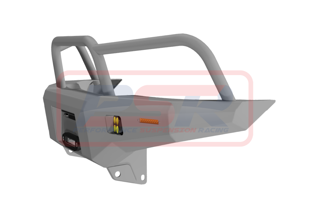 PSRPAT-144-KIT PSR Ambush Nissan Patrol GU Series 1-2-3 Ambush Triple Hoop (Angry Eye) Bullbar | Genuine PSR Ambush Bull Bar - photo 6 of 7