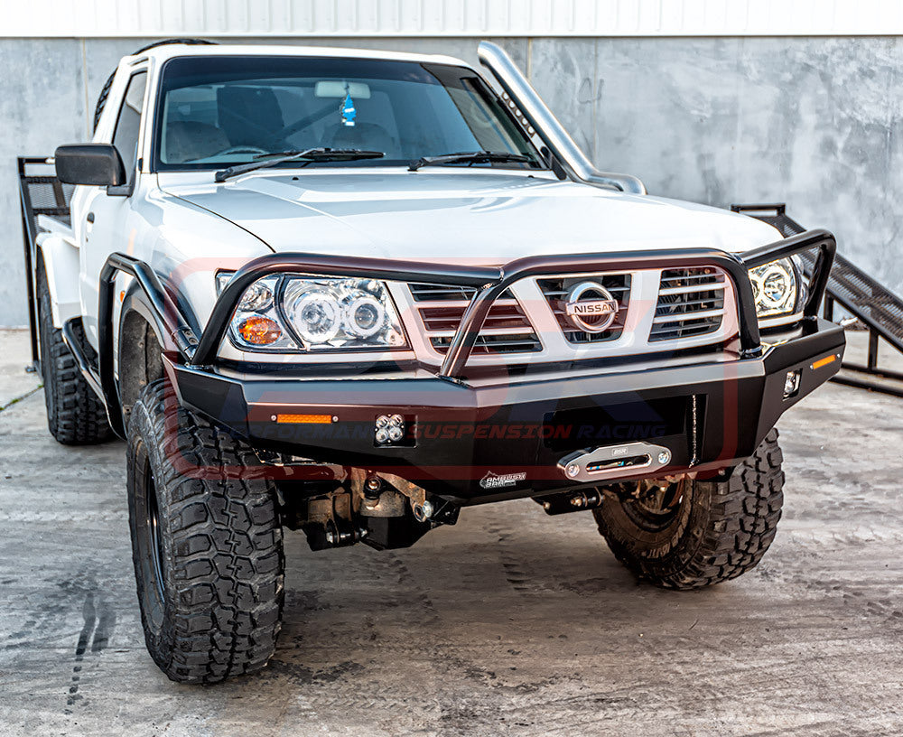 PSRPAT-144-KIT PSR Ambush Nissan Patrol GU Series 1-2-3 Ambush Triple Hoop (Angry Eye) Bullbar | Genuine PSR Ambush Bull Bar - photo 2 of 7