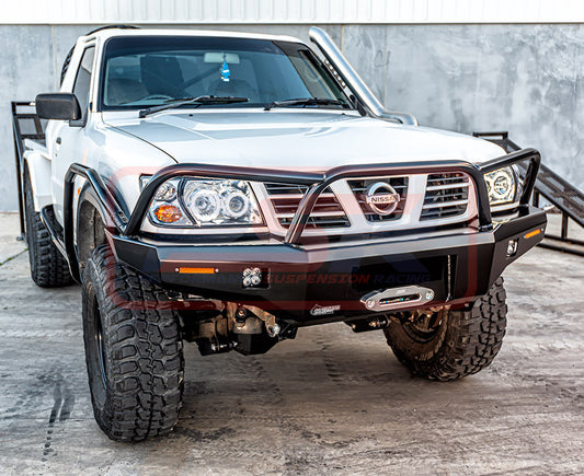 PSRPAT-144-KIT PSR Ambush Nissan Patrol GU Series 1-2-3 Ambush Triple Hoop (Angry Eye) Bullbar | Genuine PSR Ambush Bull Bar - photo 2 of 7