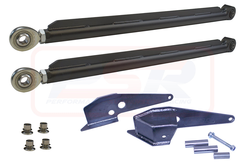 PSRPAT-150 PSR Wizard Flex Nissan Patrol GQ-GU Wizard Flex Adjustable Length Lower LONG Arm Kit with Strongback (0-6" Lift) | Genuine PSR Wizard Flex Suspension Component