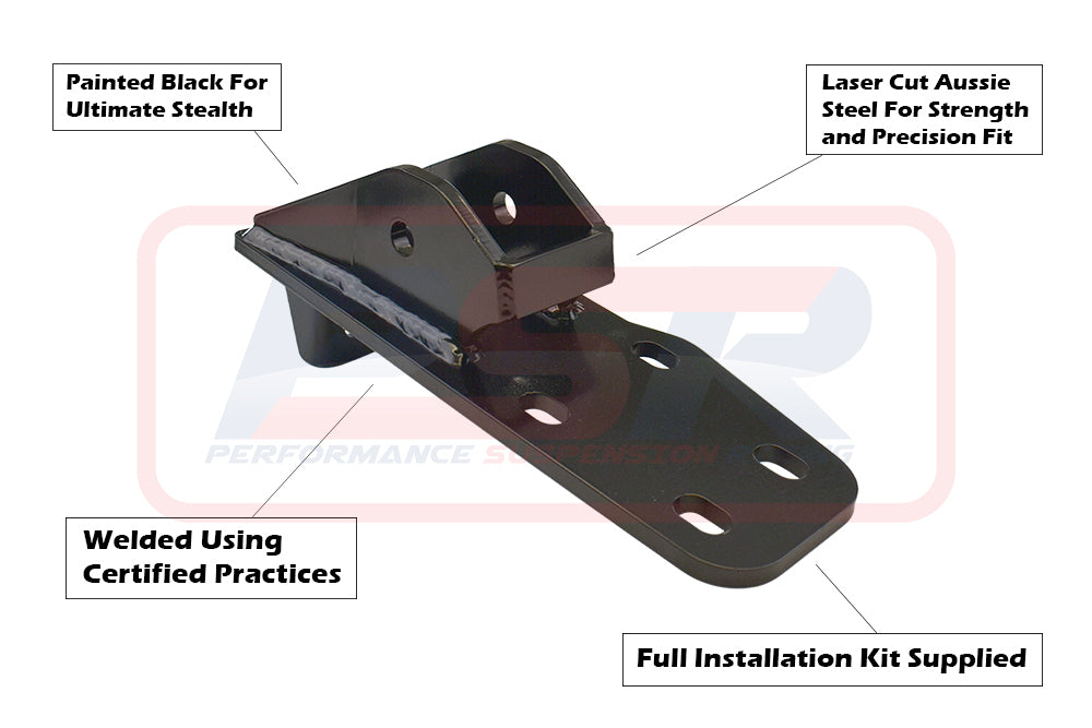PSRPAT-157-KIT PSR Nissan Patrol GQ-GU Hybrid Shorty Arm 4" | Genuine PSR Suspension Component