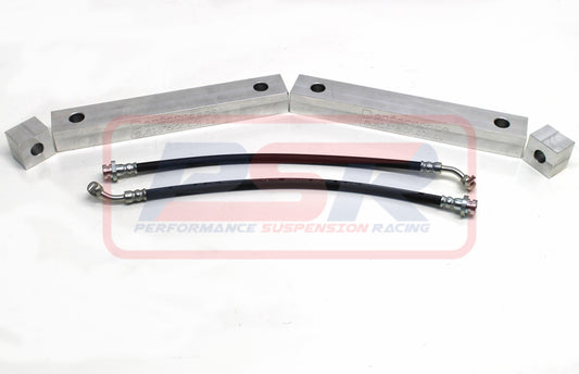 PSRR51-001 PSR Nissan Pathfinder R51 Rear Crossmember spacer / lift Kit | Genuine PSR Suspension Component