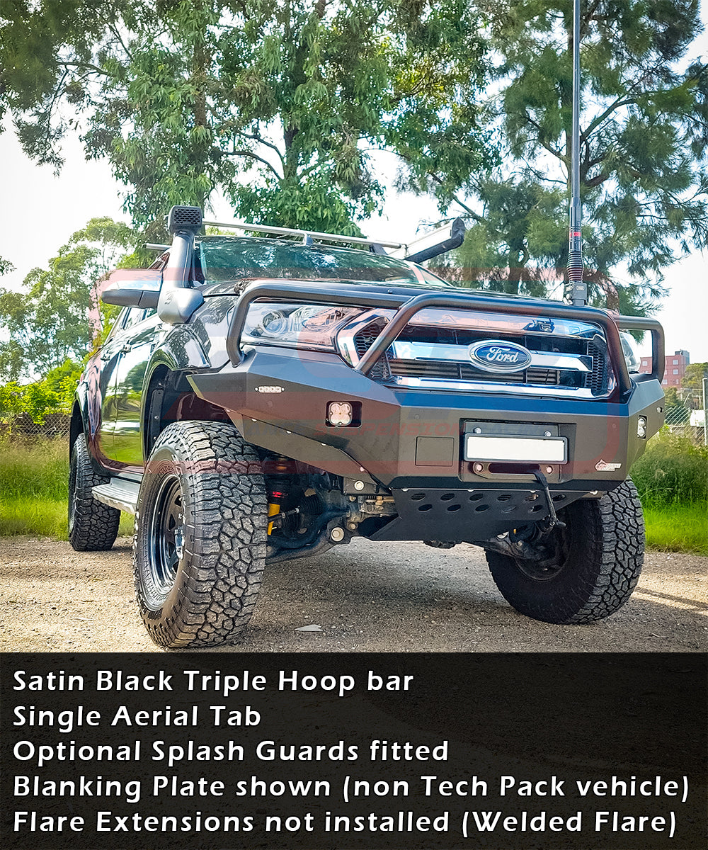 PSRRAN-014-KIT PSR Ambush Ford Ranger PX MK2 8/2015-7/2018 Ambush Triple Hoop Bullbar | Genuine PSR Ambush Bull Bar