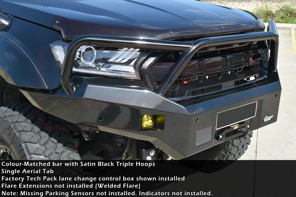 PSRRAN-014-KIT PSR Ambush Ford Ranger PX MK2 8/2015-7/2018 Ambush Triple Hoop Bullbar | Genuine PSR Ambush Bull Bar