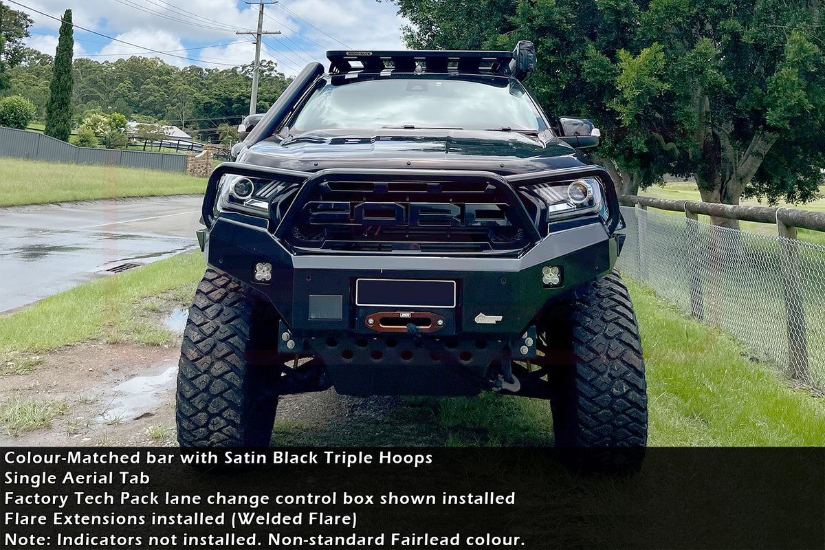 PSRRAN-014-KIT PSR Ambush Ford Ranger PX MK2 8/2015-7/2018 Ambush Triple Hoop Bullbar | Genuine PSR Ambush Bull Bar