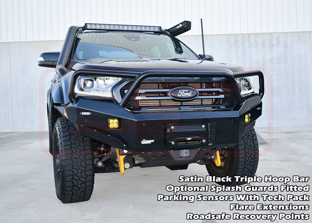 PSRRAN-034-KIT PSR Ambush Ford Ranger PX MK3 8/2018-ON Ambush Triple Hoop Bullbar | Genuine PSR Ambush Bull Bar - photo 5 of 12