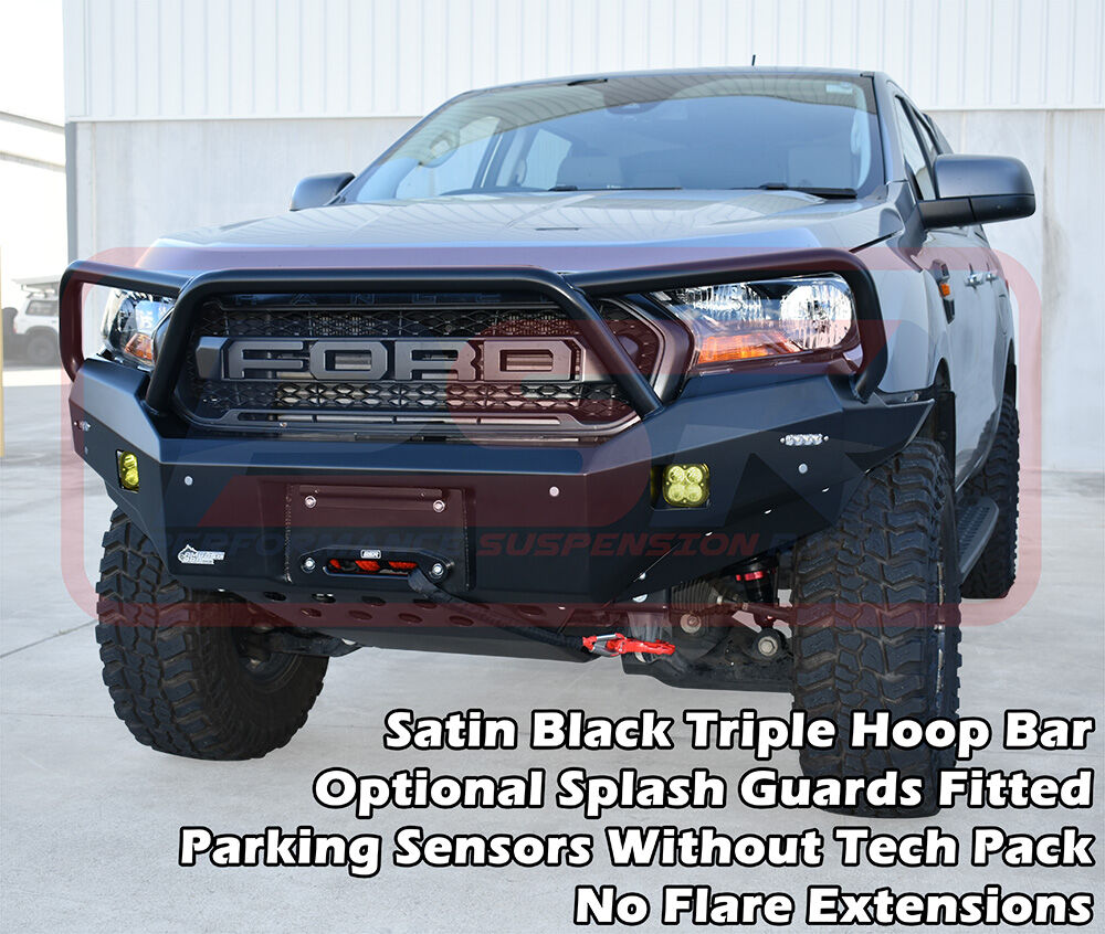 PSRRAN-034-KIT PSR Ambush Ford Ranger PX MK3 8/2018-ON Ambush Triple Hoop Bullbar | Genuine PSR Ambush Bull Bar - photo 4 of 12
