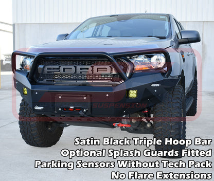 PSRRAN-034-KIT PSR Ambush Ford Ranger PX MK3 8/2018-ON Ambush Triple Hoop Bullbar | Genuine PSR Ambush Bull Bar - photo 4 of 12