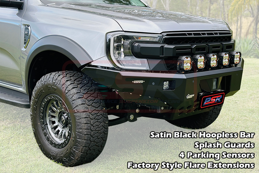 PSRRAN-040-KIT PSR Ambush Ford Ranger Next Gen Ambush Hoopless Bullbar | Genuine PSR Ambush Bull Bar
