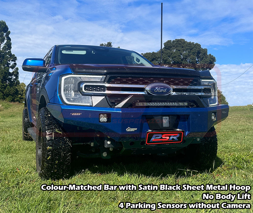 PSRRAN-041-KIT PSR Ambush Ford Ranger Next Gen Ambush Sheet Metal Hoop Bullbar | Genuine PSR Ambush Bull Bar