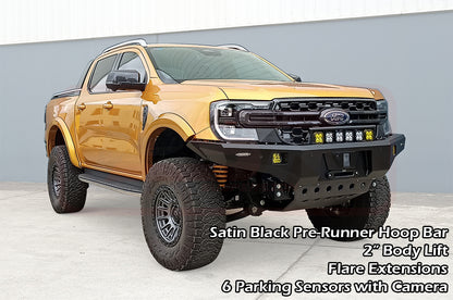 PSRRAN-042-KIT PSR Ambush Ford Ranger Next Gen Ambush Pre-Runner Hoop Bullbar | Genuine PSR Ambush Bull Bar
