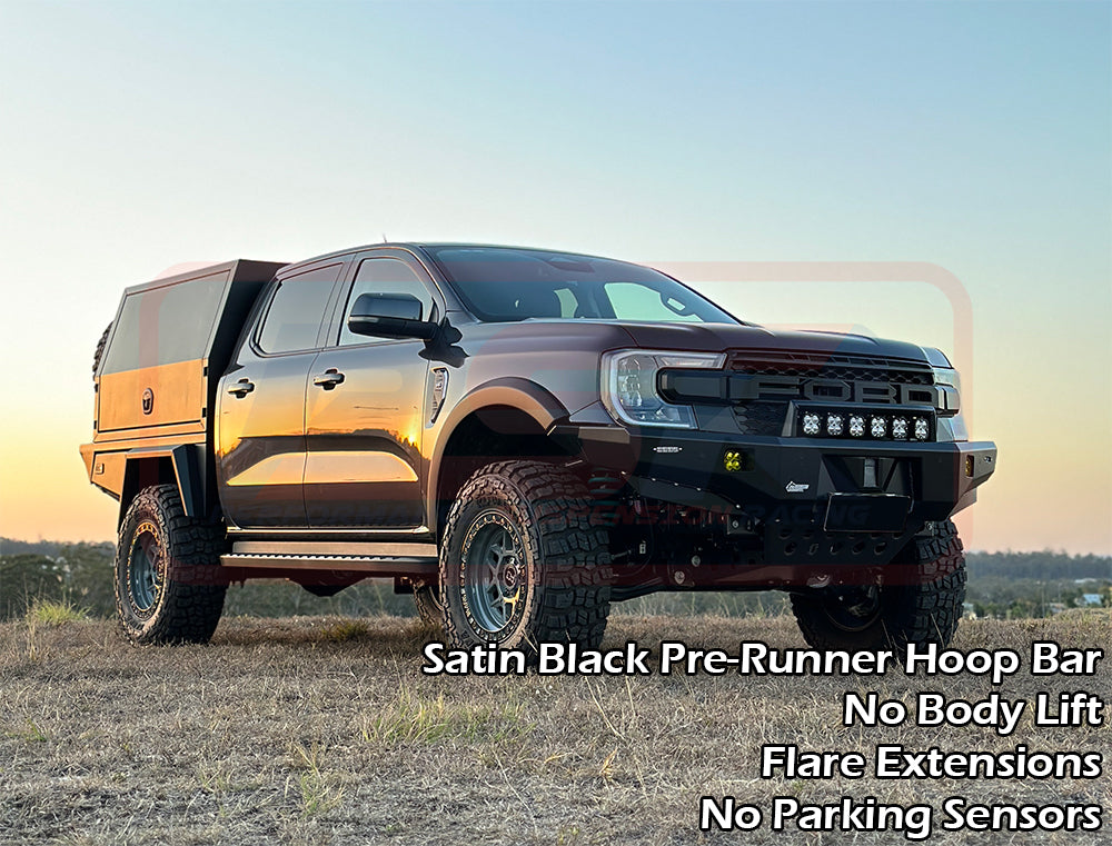 PSRRAN-042-KIT PSR Ambush Ford Ranger Next Gen Ambush Pre-Runner Hoop Bullbar | Genuine PSR Ambush Bull Bar