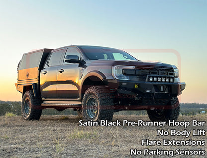 PSRRAN-042-KIT PSR Ambush Ford Ranger Next Gen Ambush Pre-Runner Hoop Bullbar | Genuine PSR Ambush Bull Bar