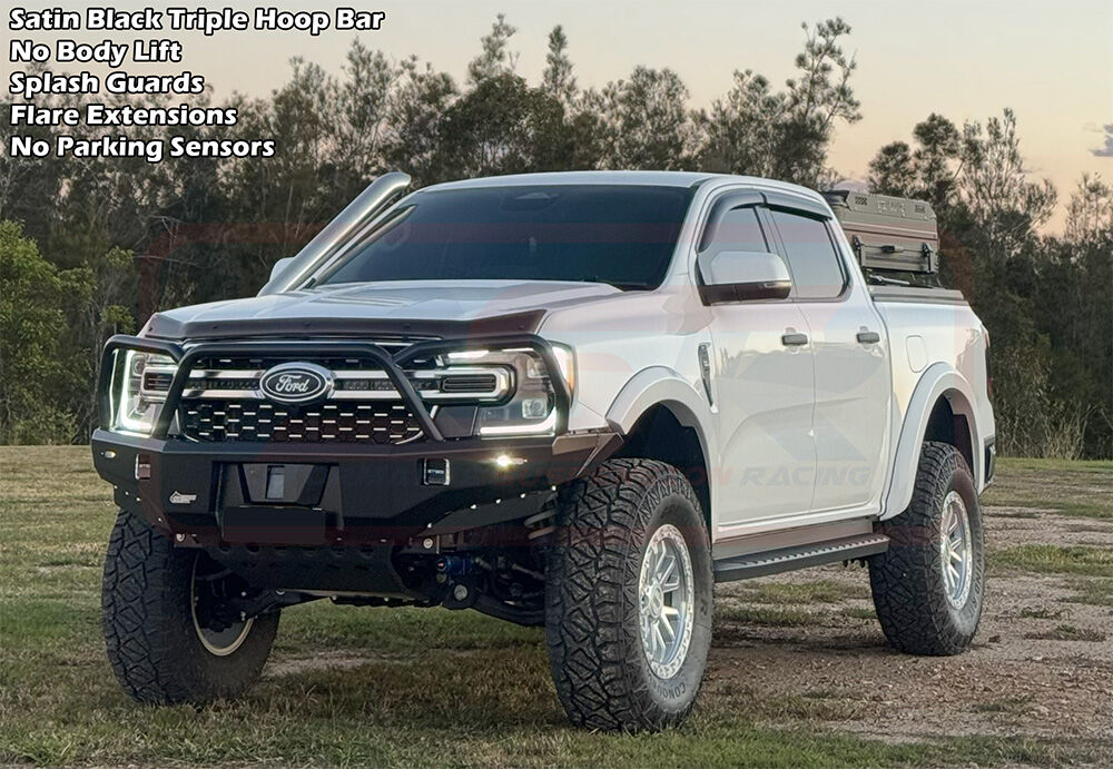 PSRRAN-044-KIT PSR Ambush Ford Ranger Next Gen Ambush Triple Hoop Bullbar | Genuine PSR Ambush Bull Bar