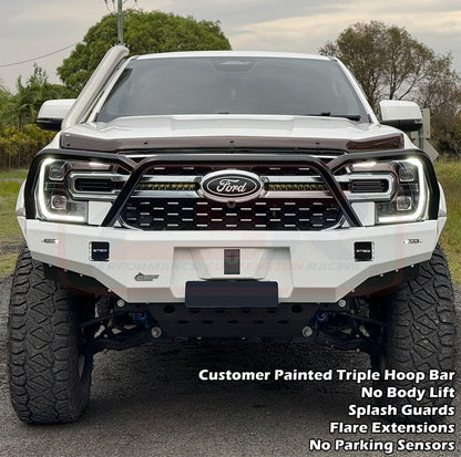 PSRRAN-044-KIT PSR Ambush Ford Ranger Next Gen Ambush Triple Hoop Bullbar | Genuine PSR Ambush Bull Bar