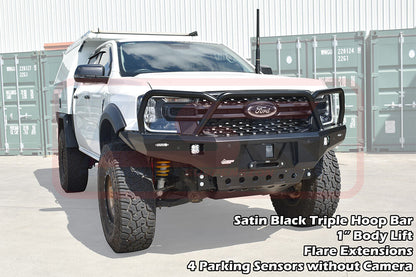PSRRAN-044-KIT PSR Ambush Ford Ranger Next Gen Ambush Triple Hoop Bullbar | Genuine PSR Ambush Bull Bar