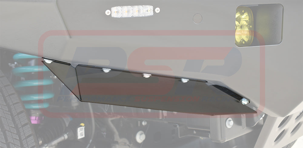 PSRRAN-045 PSR Ambush Ford Ranger Next Gen Ambush Bullbar Splash Guards | Genuine PSR Ambush Bull Bar